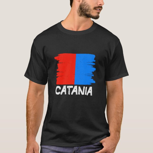 Camiseta Cool Catania Flag (Frente)