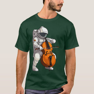 Camiseta Cool Cello Art Cellist Music Cello Player Astronau