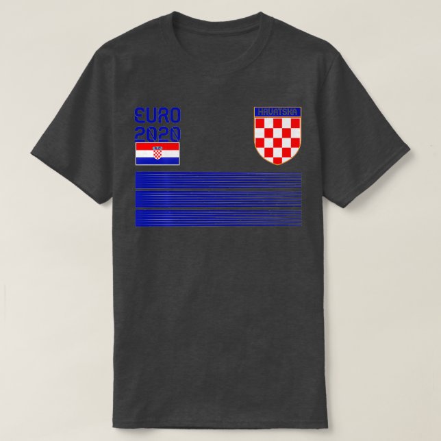 Camiseta Cool Croatia Football Jersey 2020 Soccer Store  (Frente do Design)