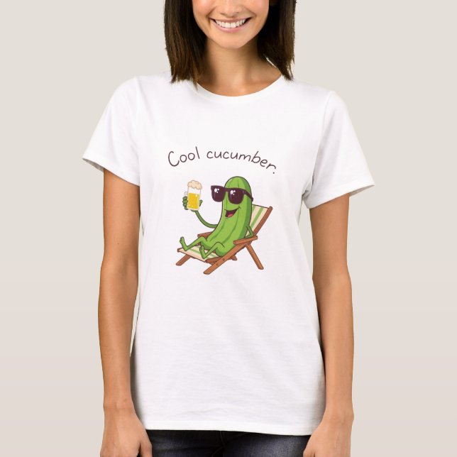 Camiseta Cool Cucumber (Frente)