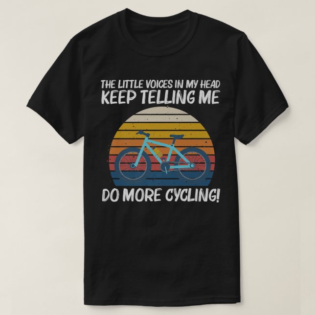 Camiseta Cool Cycling Design For Men Women Biking Bicycle C (Frente do Design)