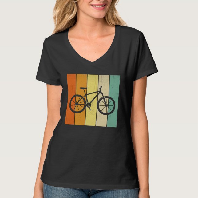 Camiseta Cool Cycling Tees  Bicycle  Graphic (Frente)