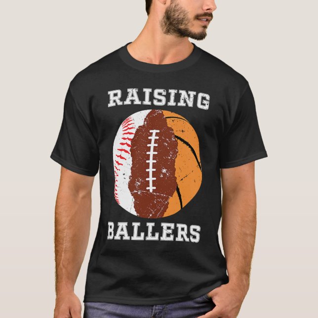 Camiseta Cool  Dad Father Men Basketball  Football Baseball (Frente)