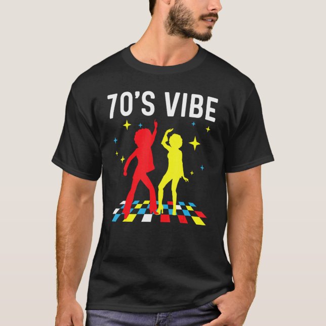 Camiseta Cool Disco For Men Women 70s 80s Nightclub Music D (Frente)
