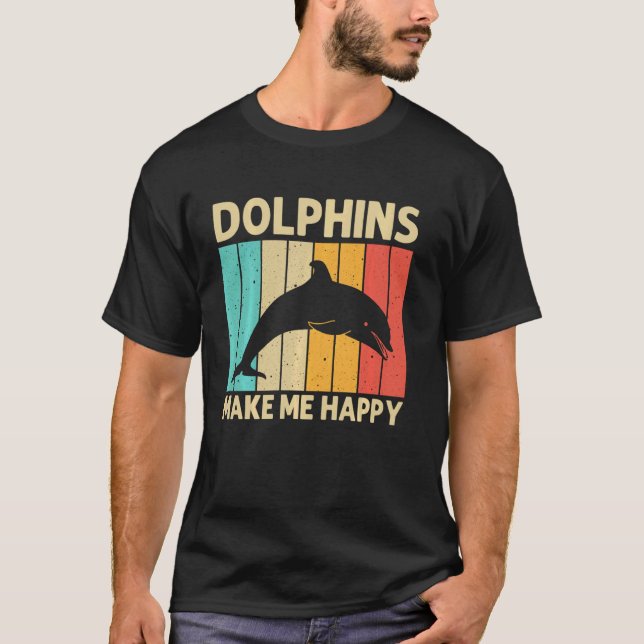 Camiseta Cool Dolphin For Men Women Dolphins Beluga Whale S (Frente)