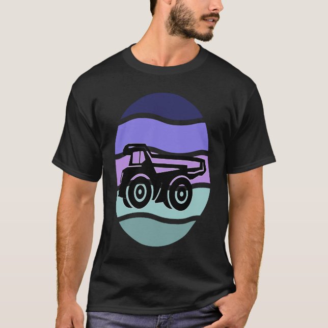 Camiseta Cool Dump Truck for Wheel Loader & Construction Ve (Frente)