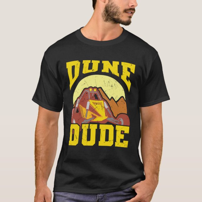 Camiseta Cool Dune Dude Dune Buggy  Racers (Frente)