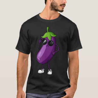 Camiseta Cool Eggplant Art For Men Women Kid Vegetable Eggp