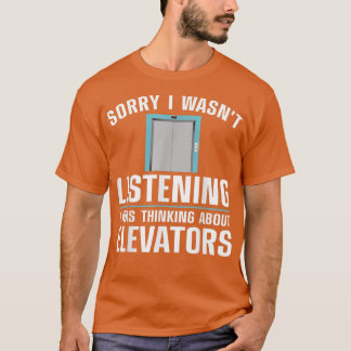 Camiseta Cool Elevator Art Men Women Inspector Mechanic Mai