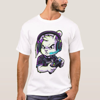 Camiseta Cool Gamer Bunny