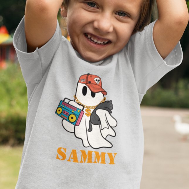 Camiseta Cool Ghost DJ  Personalized (Criador carregado)