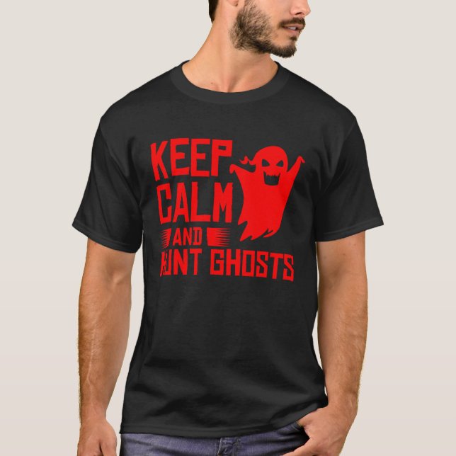 Camiseta Cool Ghost Hunter   Hunt Ghost Hunting Halloween (Frente)