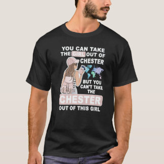Camiseta Cool Girl from Chester City  Proud Chester Girl