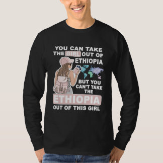 Camiseta Cool Girl from Ethiopia Proud Ethiopia Girl