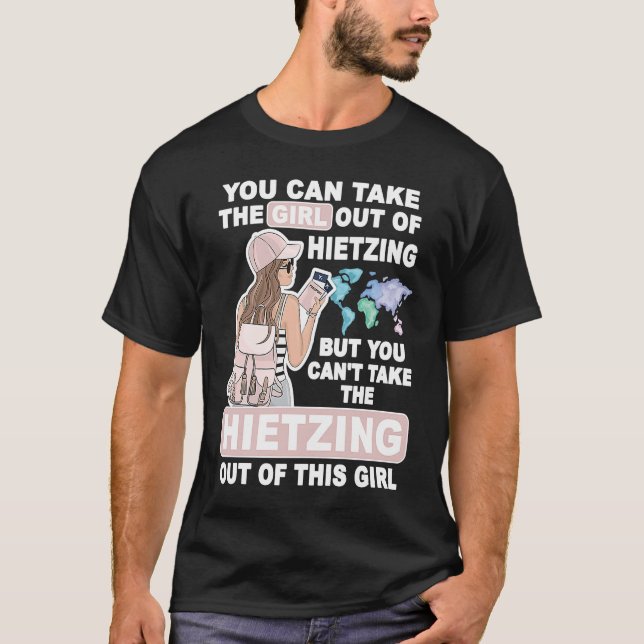 Camiseta Cool Girl from Hietzing City  Proud Hietzing Girl (Frente)