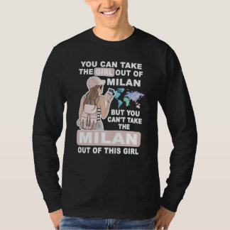 Camiseta Cool Girl from Milan City Proud Milan Girl