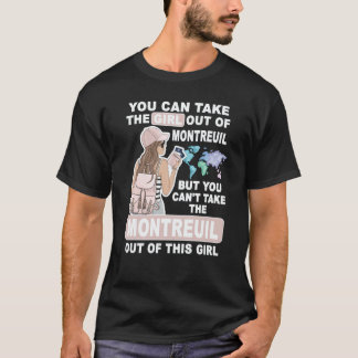 Camiseta Cool Girl from Montreuil City Proud Montreuil Girl
