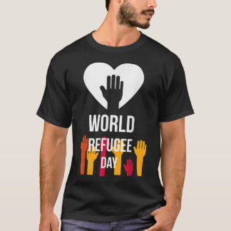 Camiseta Cool Graphic World Refugee Day