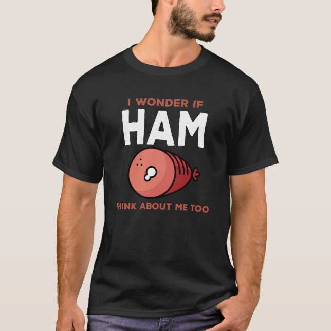 Camiseta Cool Ham Outfit Love Pork Meat (Frente)