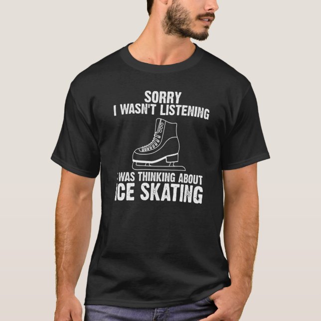 Camiseta Cool Ice Skating For Men Women Figure Speed Tour S (Frente)