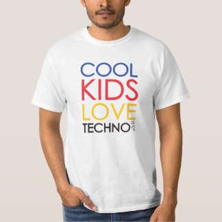 Camiseta Cool Kids Love Techno Shirt