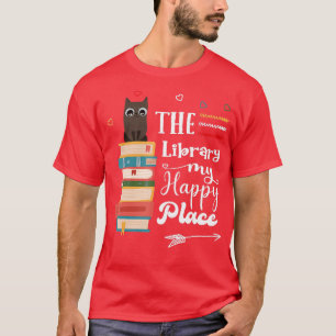 Camiseta Cool Library Art For Men Women Bookworm Librarian