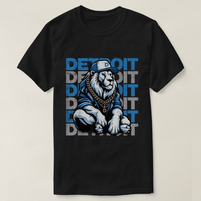 Camiseta Cool Lion Women Kids Boys Girls Youth Men Teen (Frente do Design)
