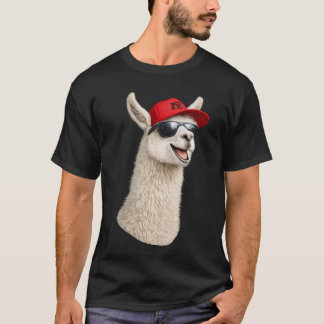 Camiseta Cool Llama Cap – Estilo Urbano Divertido