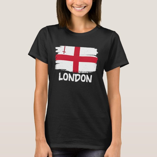 Camiseta Cool London Flag (Frente)