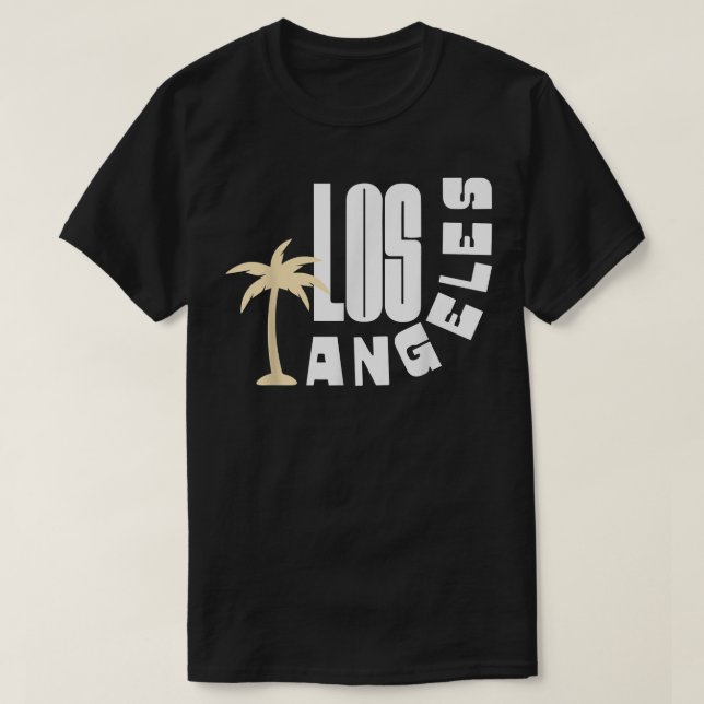 Camiseta Cool Los Angeles I love LA California Souvenir Ven (Frente do Design)