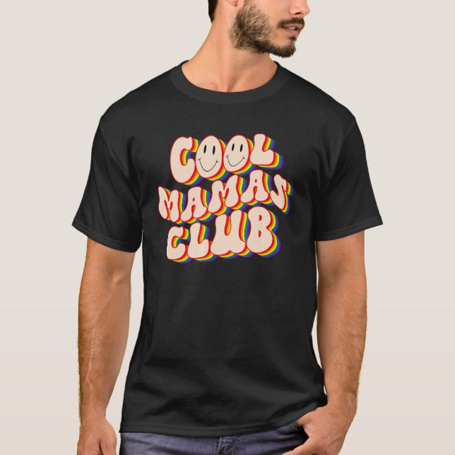 Camiseta Cool Mamas Club LGBTQ Pride Gay Pride Rainbow LGBT (Frente)