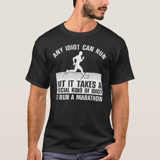Camiseta Cool Marathon Men Women Marathoner 26 2 Running Fi (Frente)