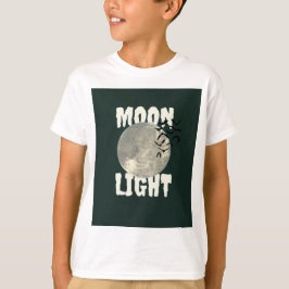 Camiseta Cool Moon Light Galaxy Birthday Gift Boy's T-Shirt