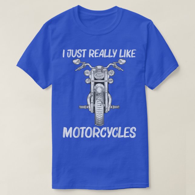Camiseta Cool Motorcycle Design For Men Women Road Ride Mot (Frente do Design)