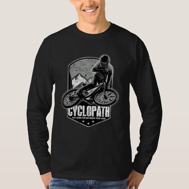Camiseta Cool mountain bike Cyclopath (Frente)