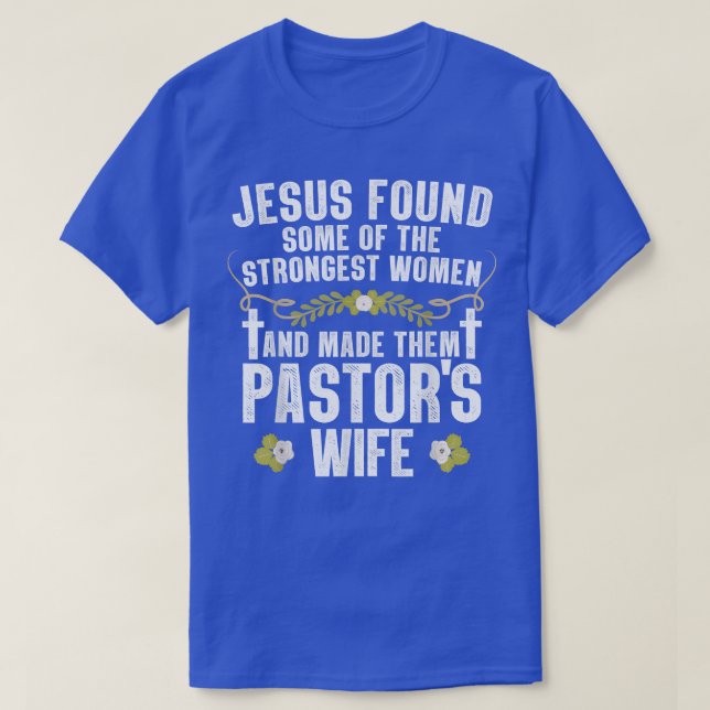 Camiseta Cool Pastor Wife Art Women Girl Pastor Appreciatio (Frente do Design)