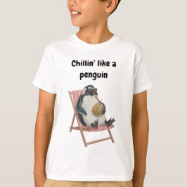 Camiseta Cool Penguin Kids T-Shirt | Funny Summer Cartoon
