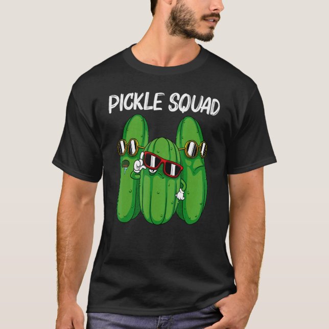Camiseta Cool Pickle For Men Women Pickle Food Cucumber  2 (Frente)