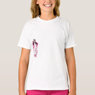 Camiseta Cool Pink Panda Art Mug - Stylish Character Coffee