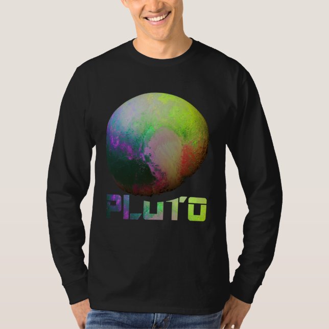 Camiseta Cool Pluto Dwarf Planet Kuiper Belt Astronomy (Frente)