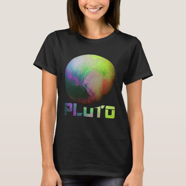 Camiseta Cool Pluto Dwarf Planet Kuiper Belt Astronomy (Frente)