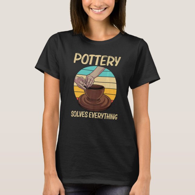 Camiseta Cool Pottery For Men Women Pottery Ceramic Pot (Frente)