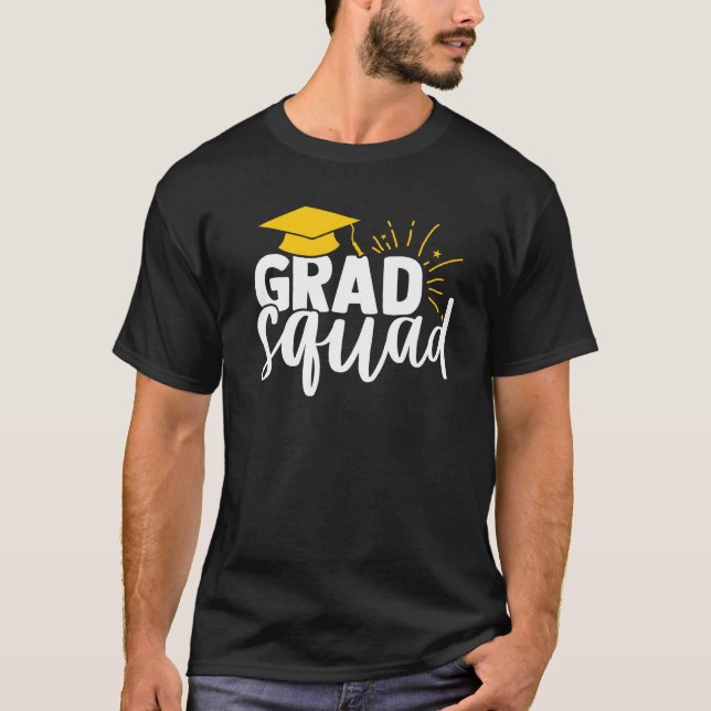Camiseta Cool Prom Squad 2023 Prom Graduation Party Matchin (Frente)