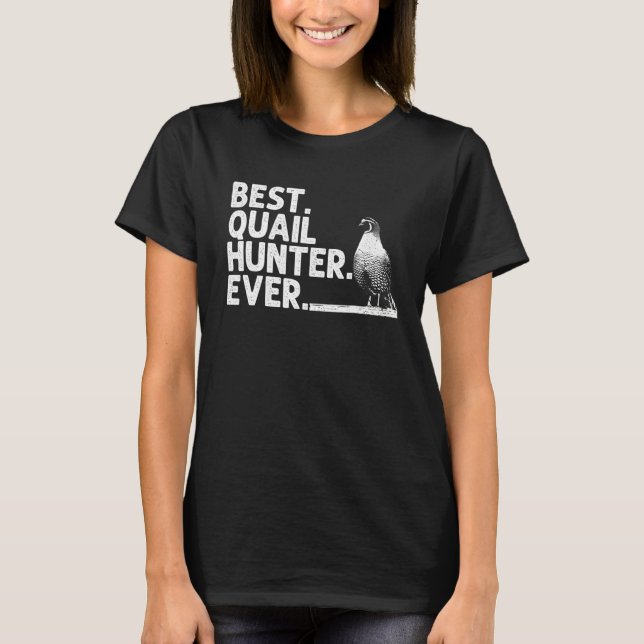 Camiseta Cool Quail Hunting Men Women Upland Hunting Bird H (Frente)