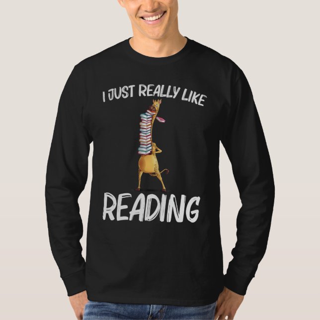 Camiseta Cool Reading For Men Women Bookworm Learning Book  (Frente)