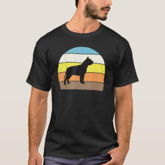 Camiseta Cool Retro Sunset Pit Bulls Great Pitbull Owner