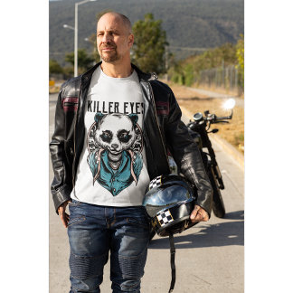 Camiseta Cool Samurai Panda T-Shirt | Fierce Panda Warrior 