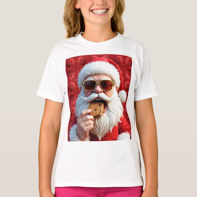 Camiseta Cool Santa Claus (Frente)