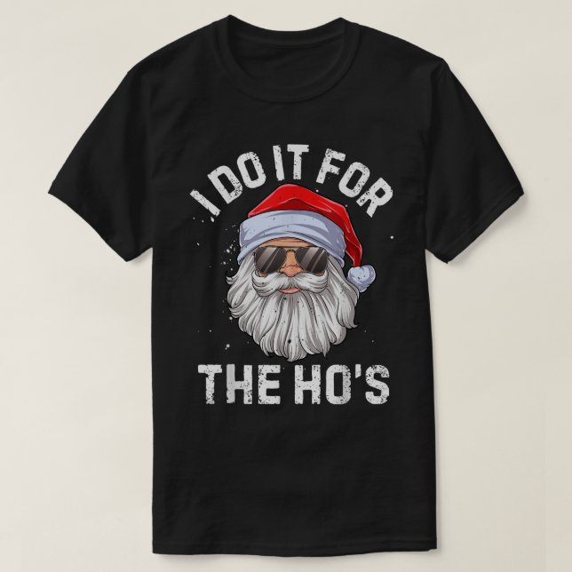 Camiseta Cool Santa Funny Christmas Design (Frente do Design)