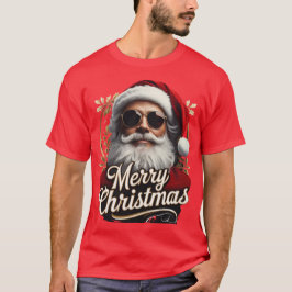 Camiseta "Cool Santa Merry Christmas Tee – Funny Holiday
